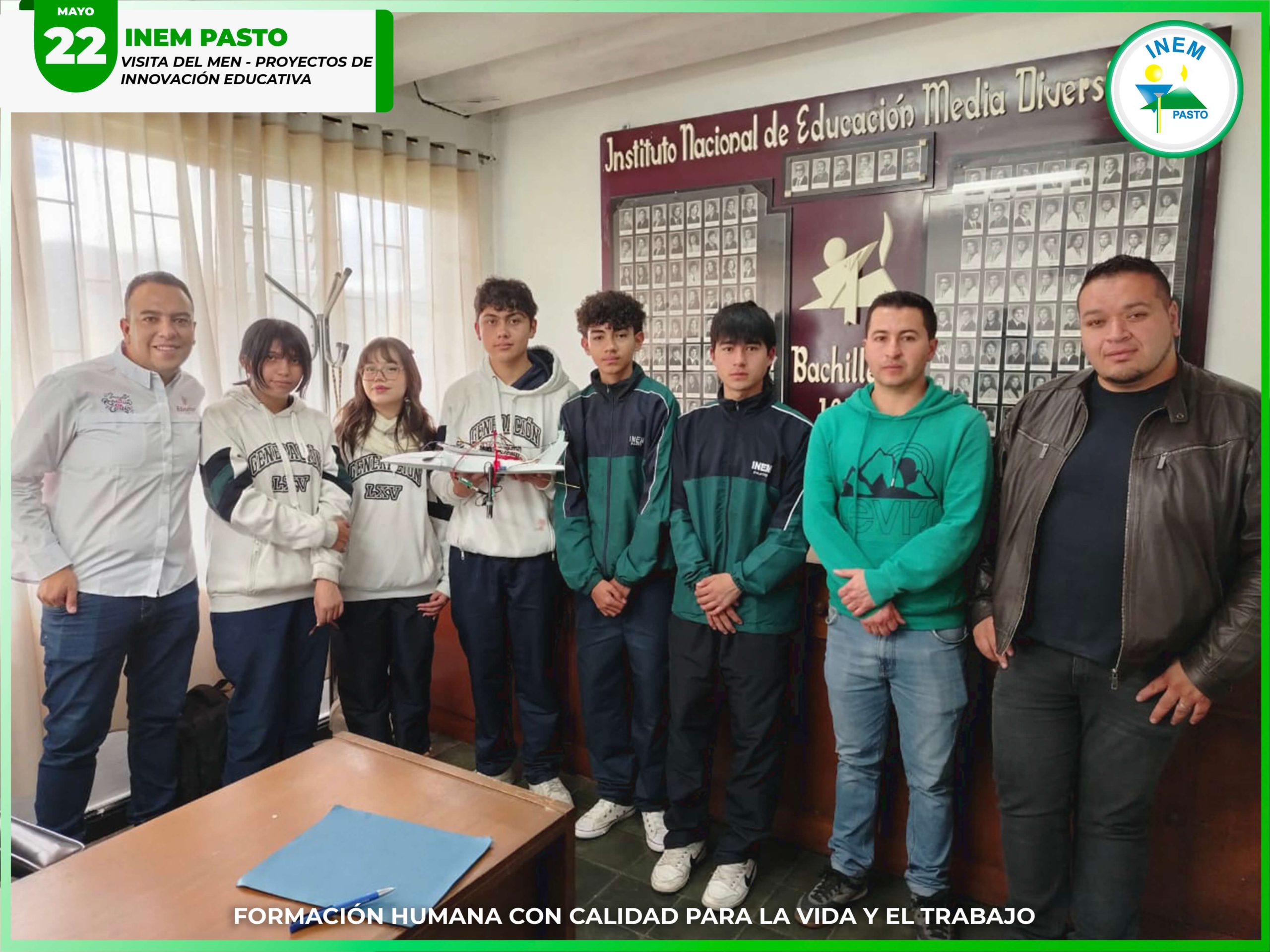 Visita Camilo Pérez, asesor pedagógico de la Oficina de Innovación Educativa del Ministerio de Educación Nacional (MEN)
